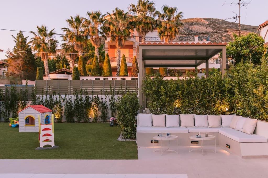 Villa Diamond In Lagonissi With Pool & Garden