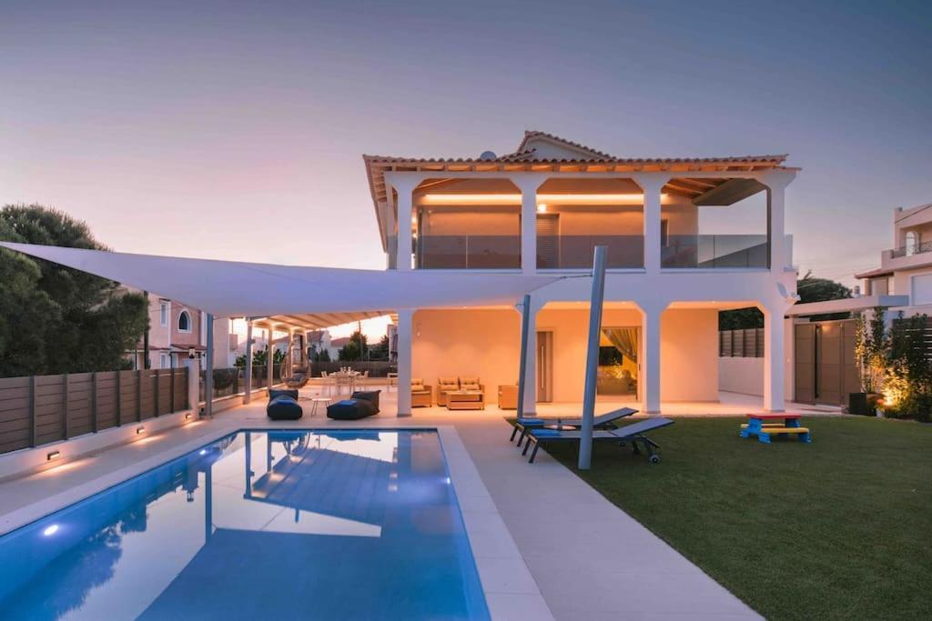 Diamond In Lagonissi With Pool & Garden